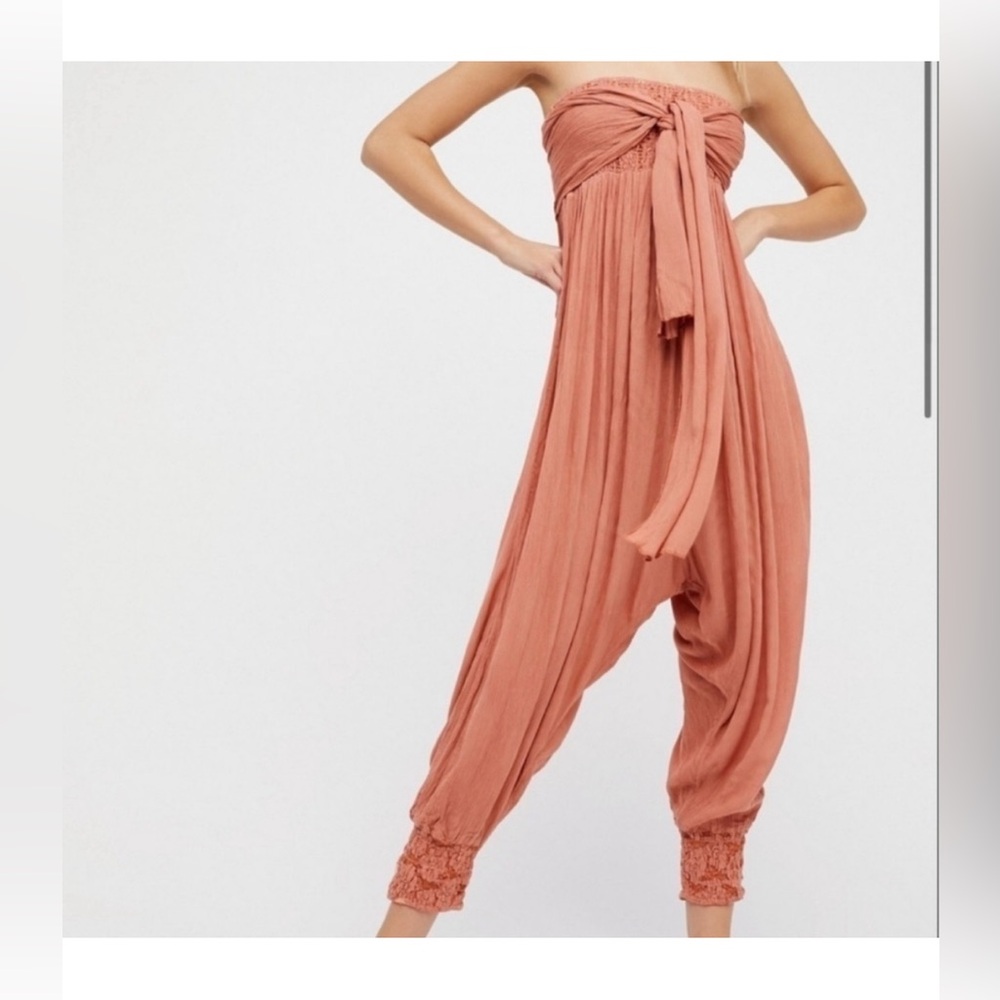 Free People And Just Like That Convertible Jumpsuit with Tapered Ankles